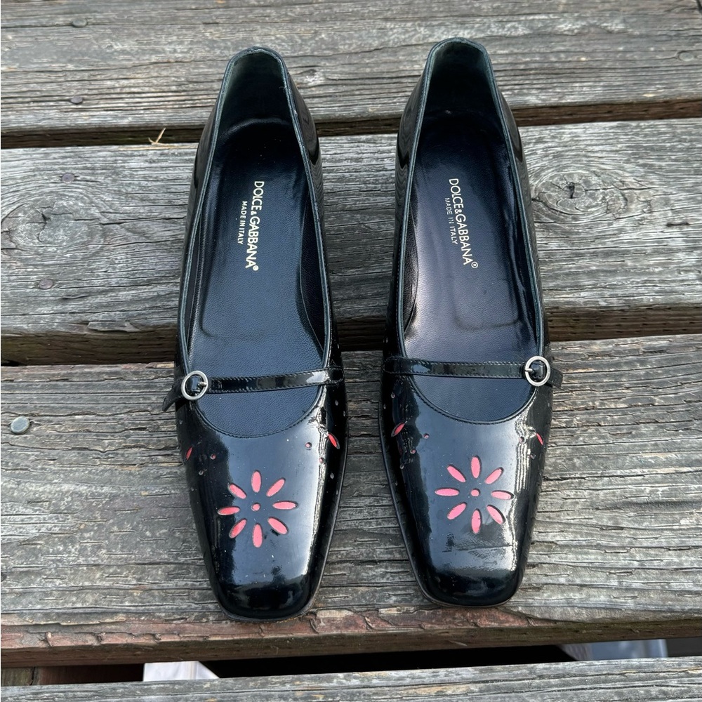 Dolce & Gabanna Patent Leather Mary Janes